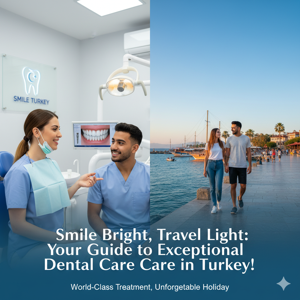 Un sourire éclatant, voyagez léger : Votre guide pour des soins dentaires exceptionnels en Turquie !